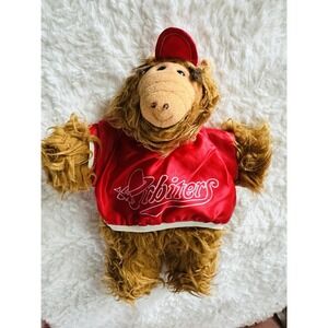 Vintage Alf Hand Puppet Baseball Orbiters Burger King Merch 1988 Red Nostalgia
